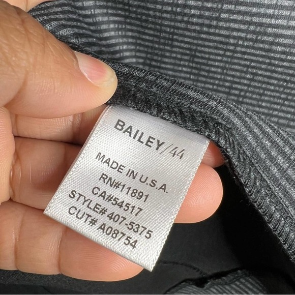 Bailey 44 blazer Peter the great striped jacket size S Small - Picture 9 of 11